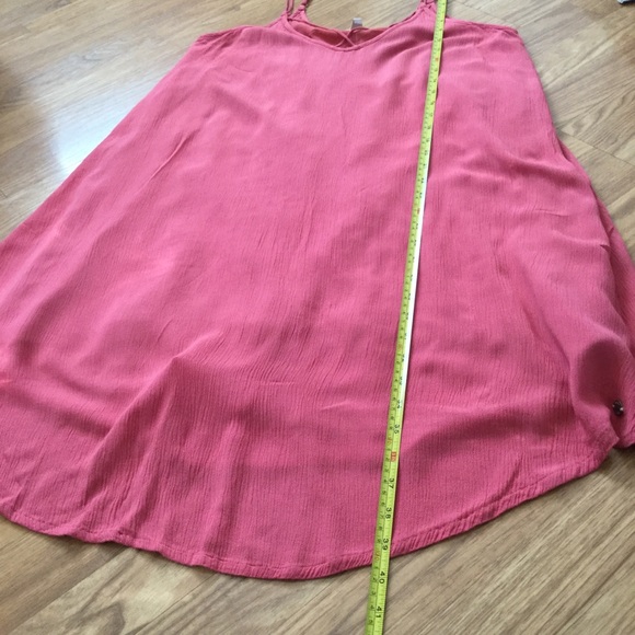 Roxy Shift Dress Pink Mauve Size Large Flowy - Picture 10 of 10